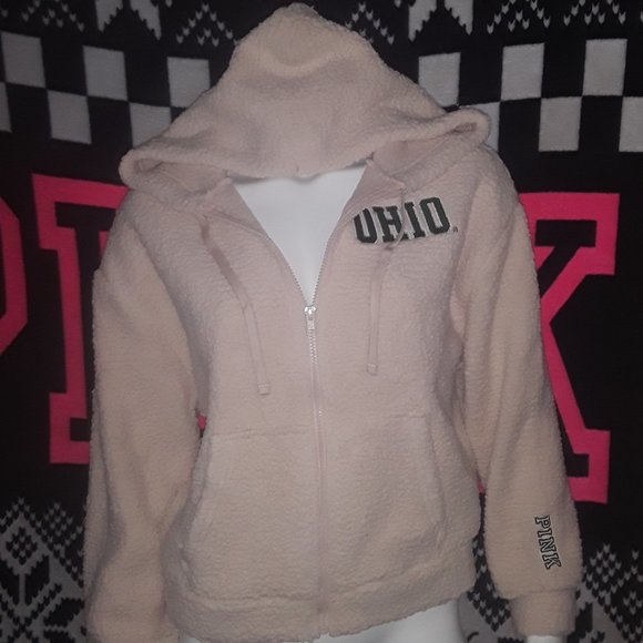VS Pink Ohio Sherpa Hoodie - Picture 1 of 3